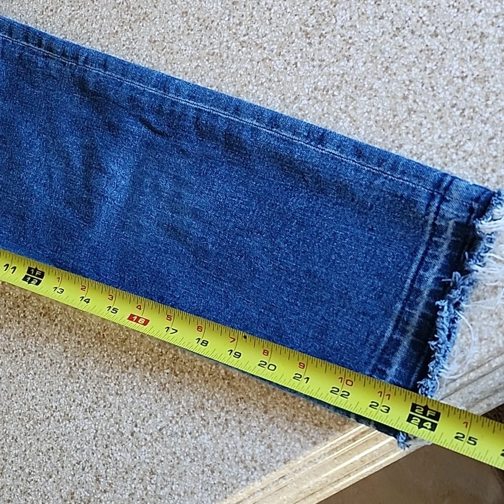 Express Mom Jean Super High Rise Button Fly Size 0 Reg - Picture 11 of 13